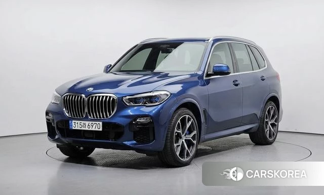 BMW X5 (G05) 2023 Синий из Кореи