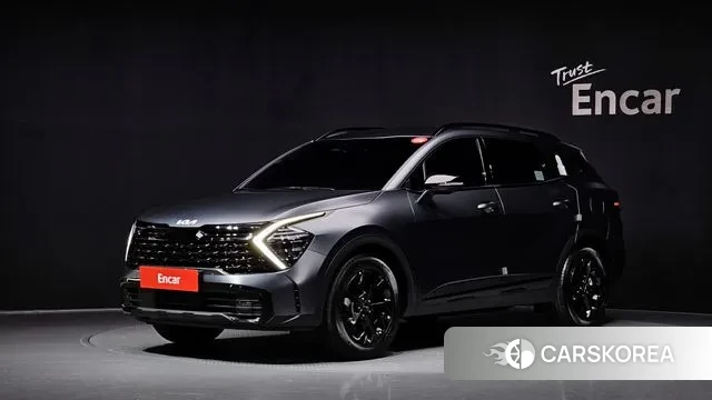 Kia Sportage 5th Generation Hybrid 2024 Серый из Кореи