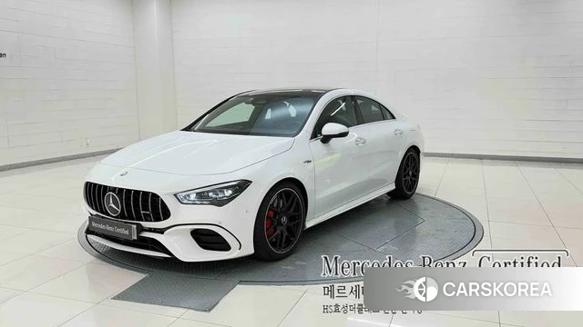 Mercedes-Benz CLA-Class C118 2025 Белый из Кореи