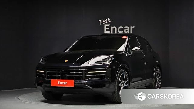 Porsche Cayenne (PO536) 2024 Черный из Кореи