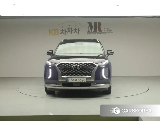 Hyundai Palisade 2021 Черный из Кореи