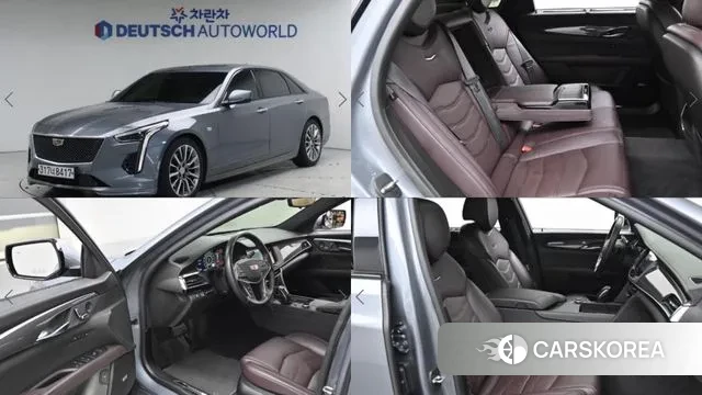 Cadillac CT6 2019 Серый из Кореи