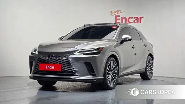 Lexus RX450h + 5th generation 2023 Серебристо-серый из Кореи