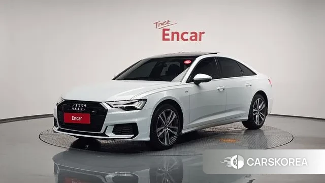 Audi A6 (C8) 2023 Белый из Кореи
