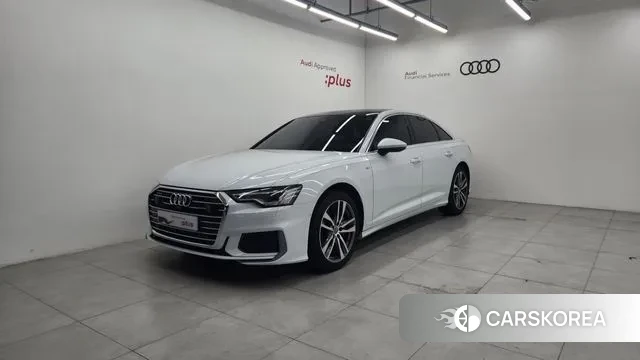 Audi A6 (C8) 2020 Белый из Кореи