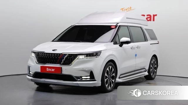 Kia Carnival 4th generation 2021 Белый из Кореи