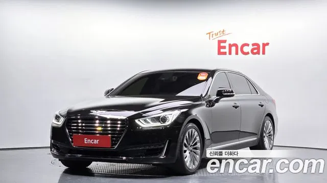 Genesis EQ900 2018 Черный из Кореи