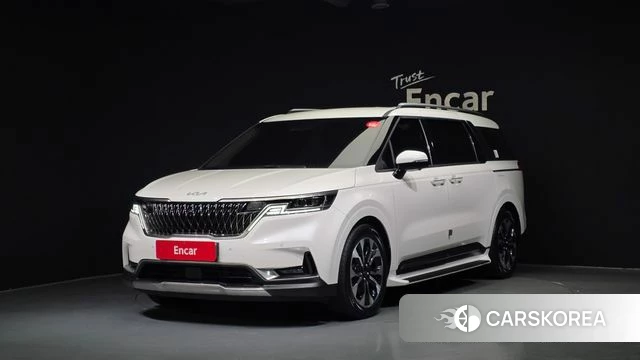 Kia Carnival 4th generation 2021 Белый из Кореи