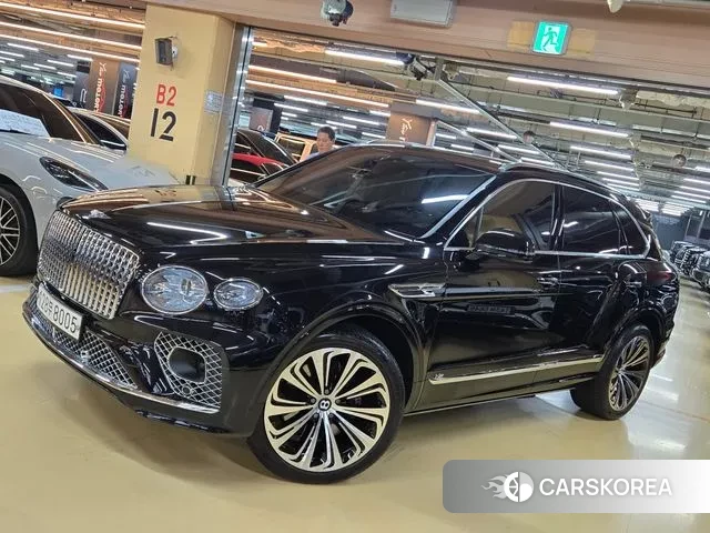 Bentley Bentayga 2021 Черный из Кореи