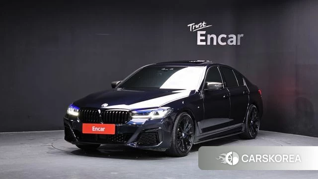 BMW 5 Series (G30) 2019 Черный из Кореи