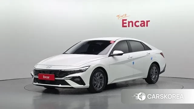 Hyundai The New Avante (CN7) 2024 Белый из Кореи
