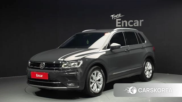 Volkswagen Tiguan second Generation 2020 Серый из Кореи