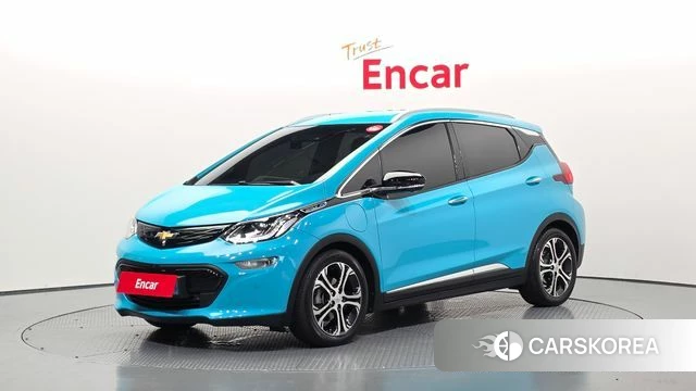 Chevrolet (GM Daewoo) Bolt EV 2021 Небесно-голубой из Кореи