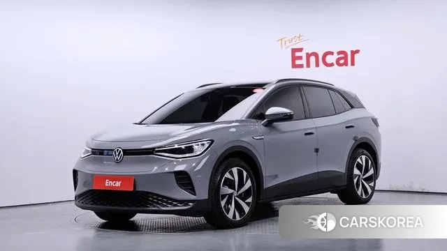 Volkswagen ID.4 2022 Серебристо-серый из Кореи