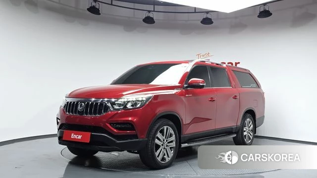 Ssangyong Rexton Sports Cannes 2020 Красный из Кореи
