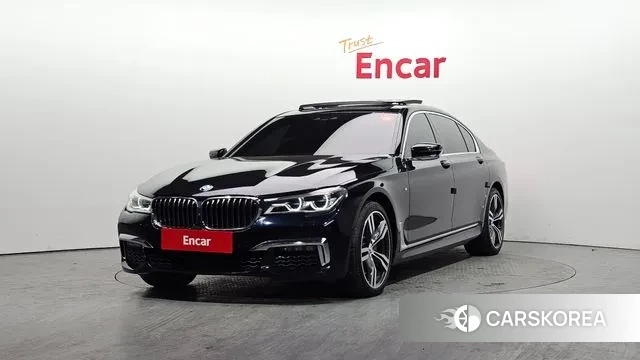 BMW 7 Series (G11) 2019 Черный из Кореи