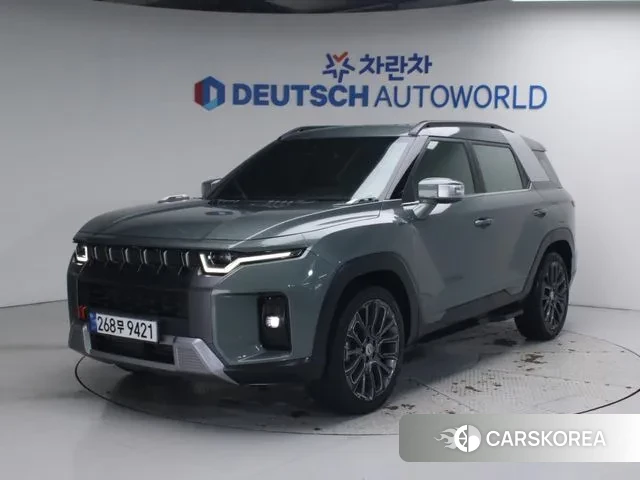 Ssangyong Torres 2022 Темно-зеленый из Кореи