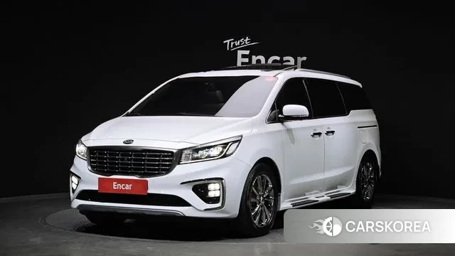 Kia The New Carnival 2018 Белый из Кореи