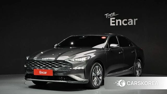 Kia K8 Hybrid 2023 Серый из Кореи