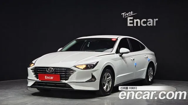 Hyundai Sonata (DN8) 2021 Белый из Кореи