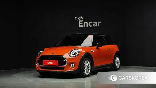 Mini Cooper 2021 Оранжевый из Кореи