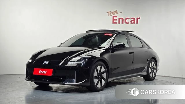 Hyundai Ionic 6 2022 Черный из Кореи