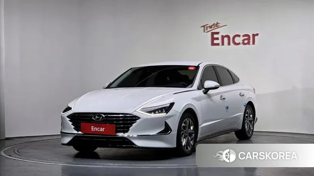 Hyundai Sonata (DN8) 2020 Белый из Кореи