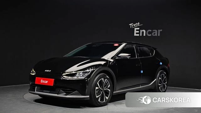 Kia EV6 2022 Черный из Кореи