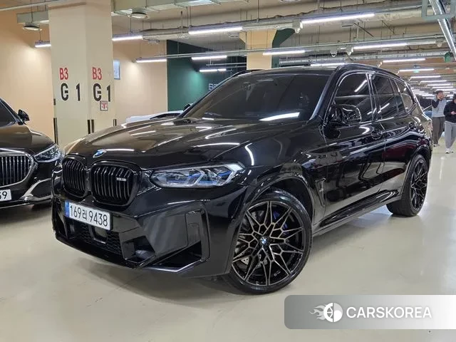BMW X3M (G01) 2022 Черный из Кореи