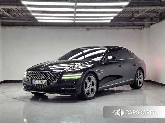 Genesis G80 (RG3) 2021 Черный из Кореи