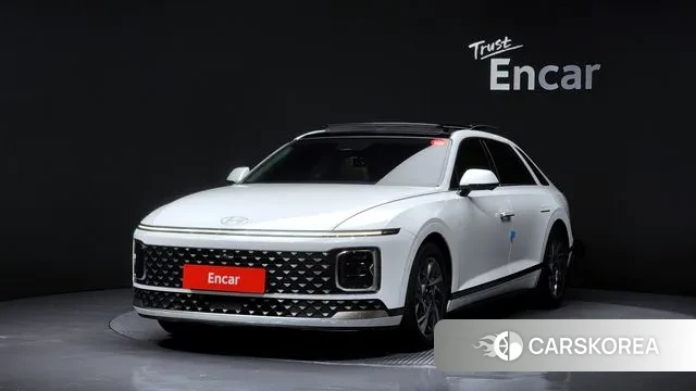 Hyundai Grandeur (GN7) 2023 Белый из Кореи