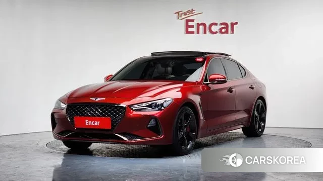 Genesis G70 2019 Красный из Кореи