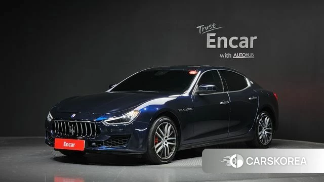 Maserati Ghibli 2019 Синий из Кореи