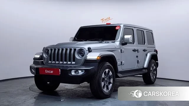 Jeep Wrangler (JL) 2020 Серебряный из Кореи