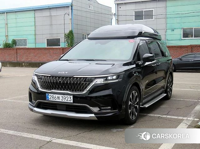 Kia Carnival 4th generation 2023 Черный из Кореи