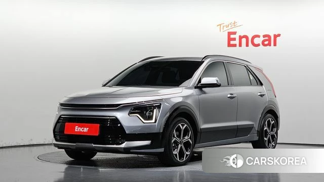 Kia Di Ol Nu Niro 2022 Серебристо-серый из Кореи