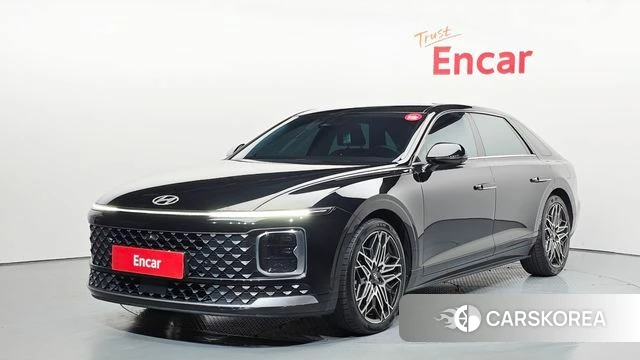 Hyundai Grandeur Hybrid (GN7) 2023 Черный из Кореи
