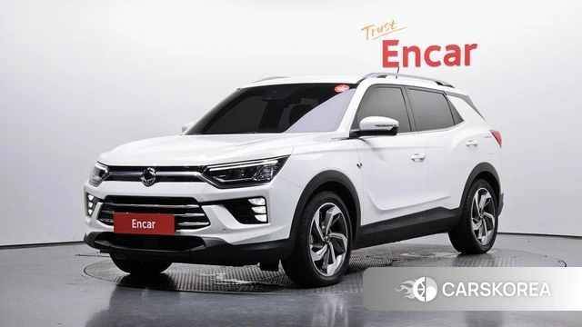 Ssangyong Beautiful Korando 2019 Белый из Кореи