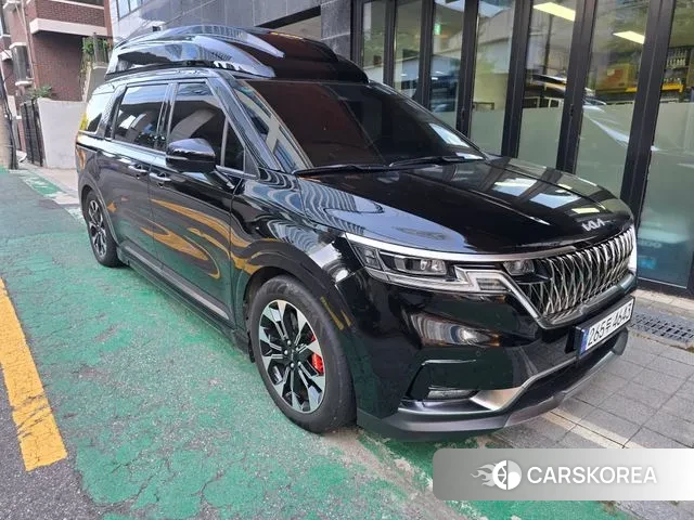 Kia Carnival 4th generation 2023 Черный из Кореи