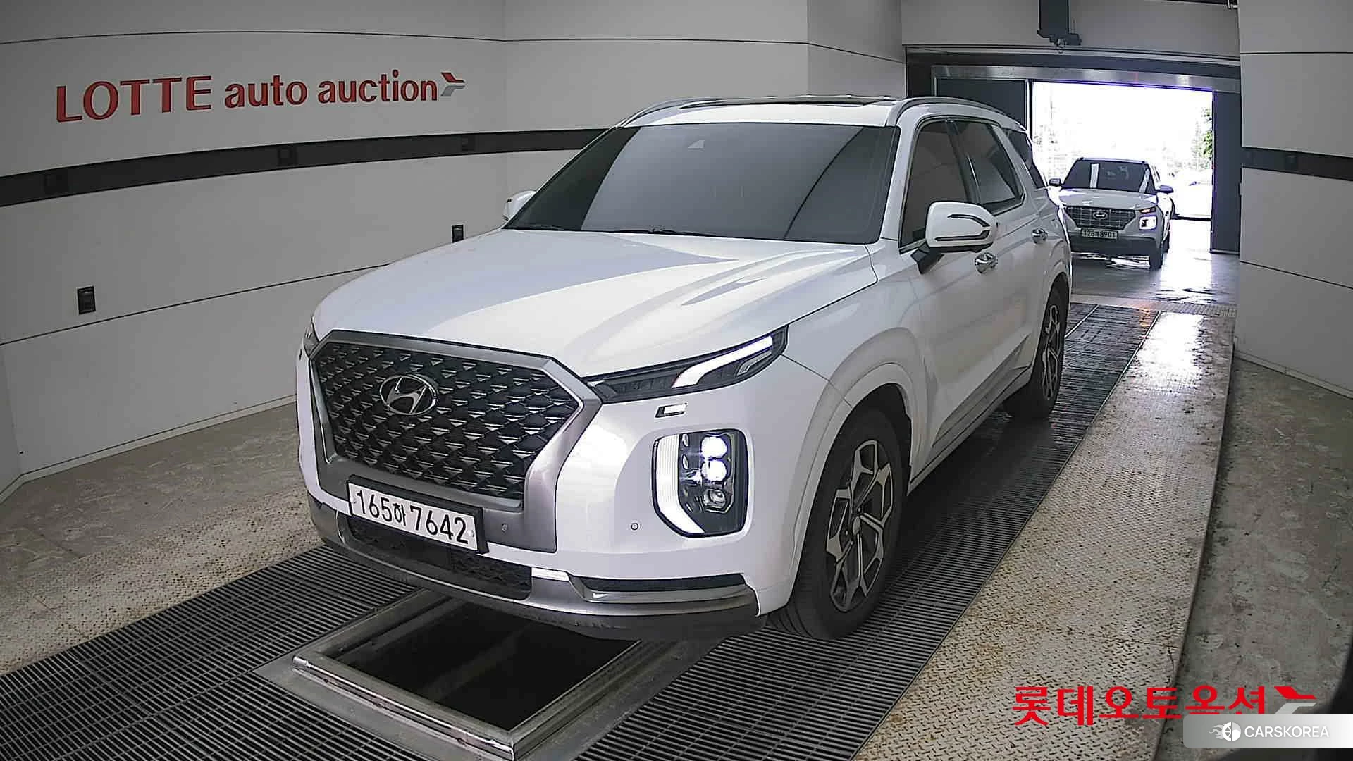 Hyundai Palisade 2022 Creamy White Pearl (optional) из Кореи