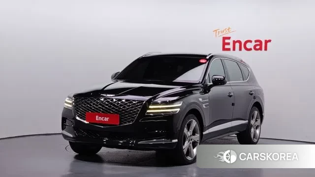 Genesis GV80 2021 Черный из Кореи