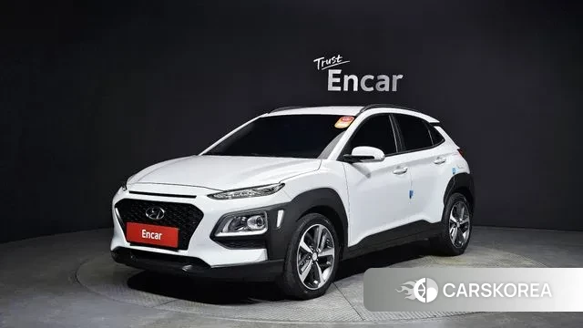 Hyundai Kona 2019 Белый из Кореи