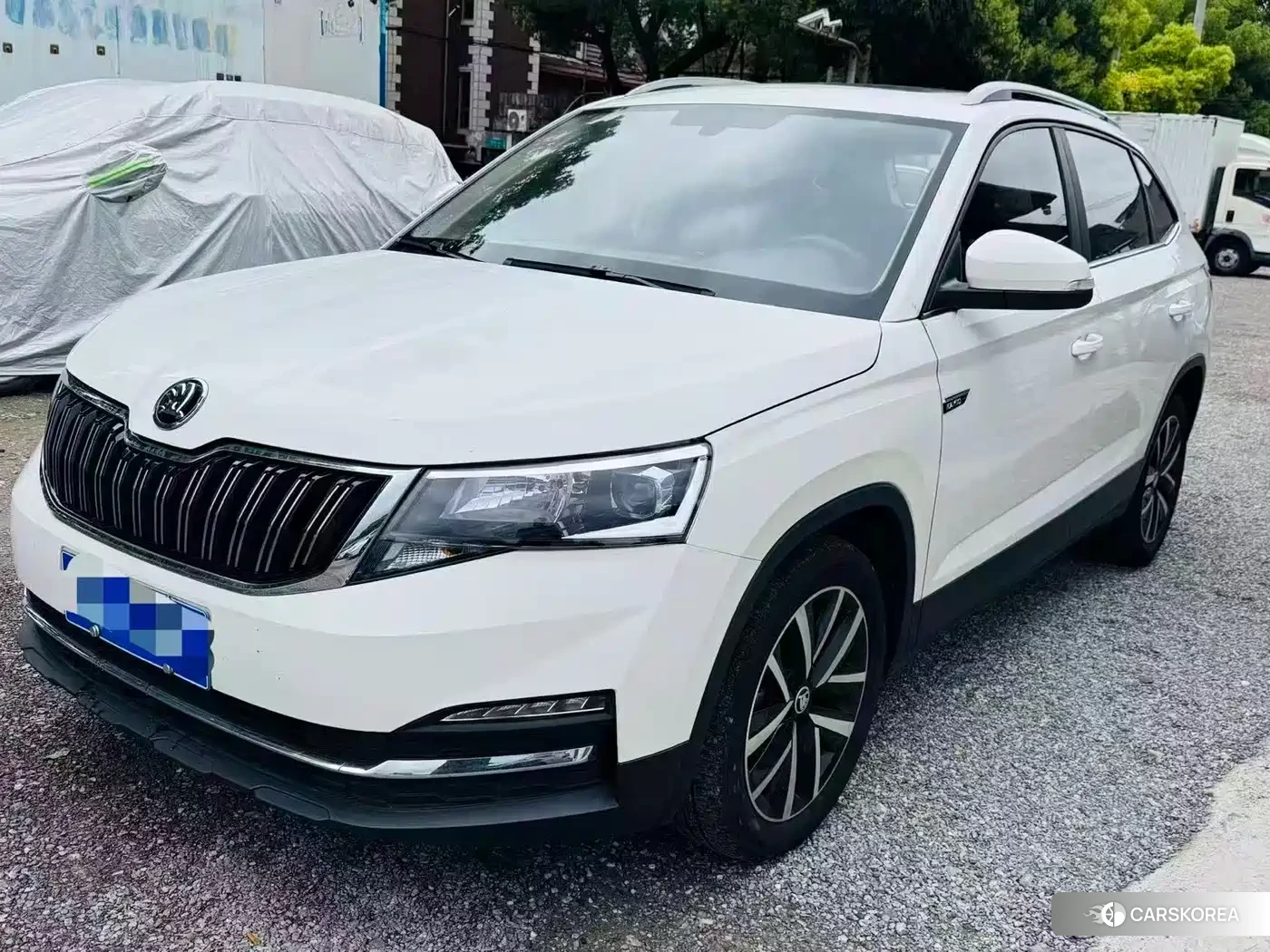 Skoda Kamiq 2021 Белый из Китая