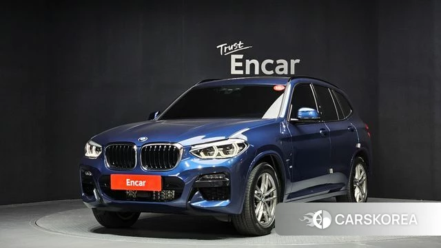 BMW X3 (G01) 2020 Синий из Кореи