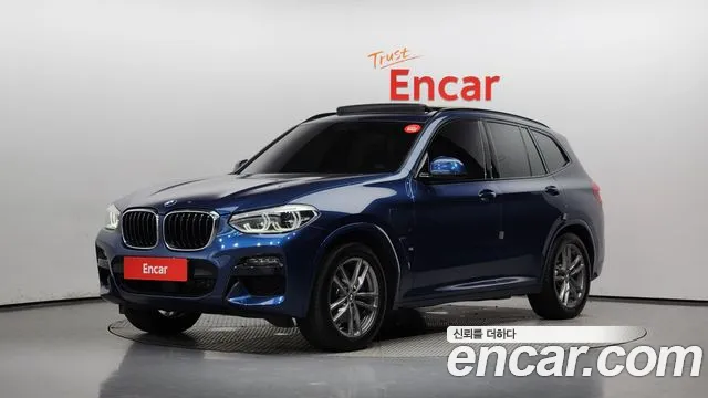 BMW X3 (G01) 2021 Синий из Кореи