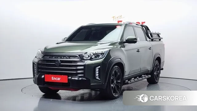 Ssangyong The New Rexton Sports Cannes 2022 Зеленый из Кореи