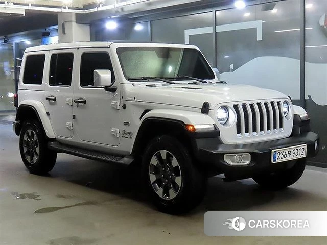Jeep Wrangler (JL) 2023 Белый из Кореи