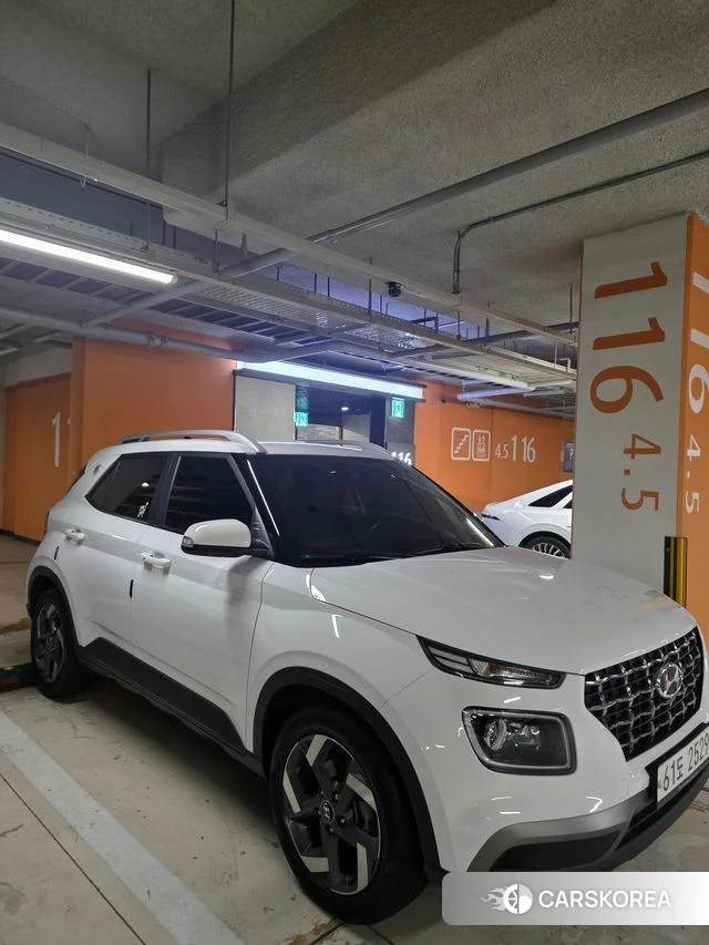 Hyundai Venue 2019 Белый из Кореи