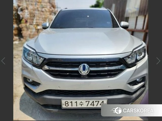 Ssangyong Rexton Sports 2018 Серебристо-серый из Кореи
