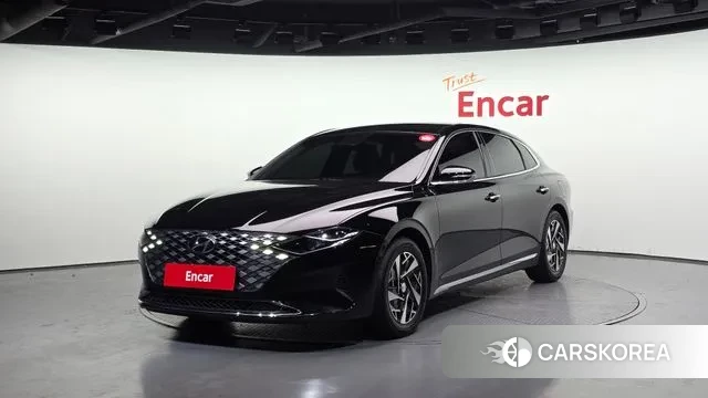 Hyundai The New Grandeur IG Hybrid 2020 Черный из Кореи